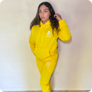 Golden Yellow Hoodie and Jogger Set